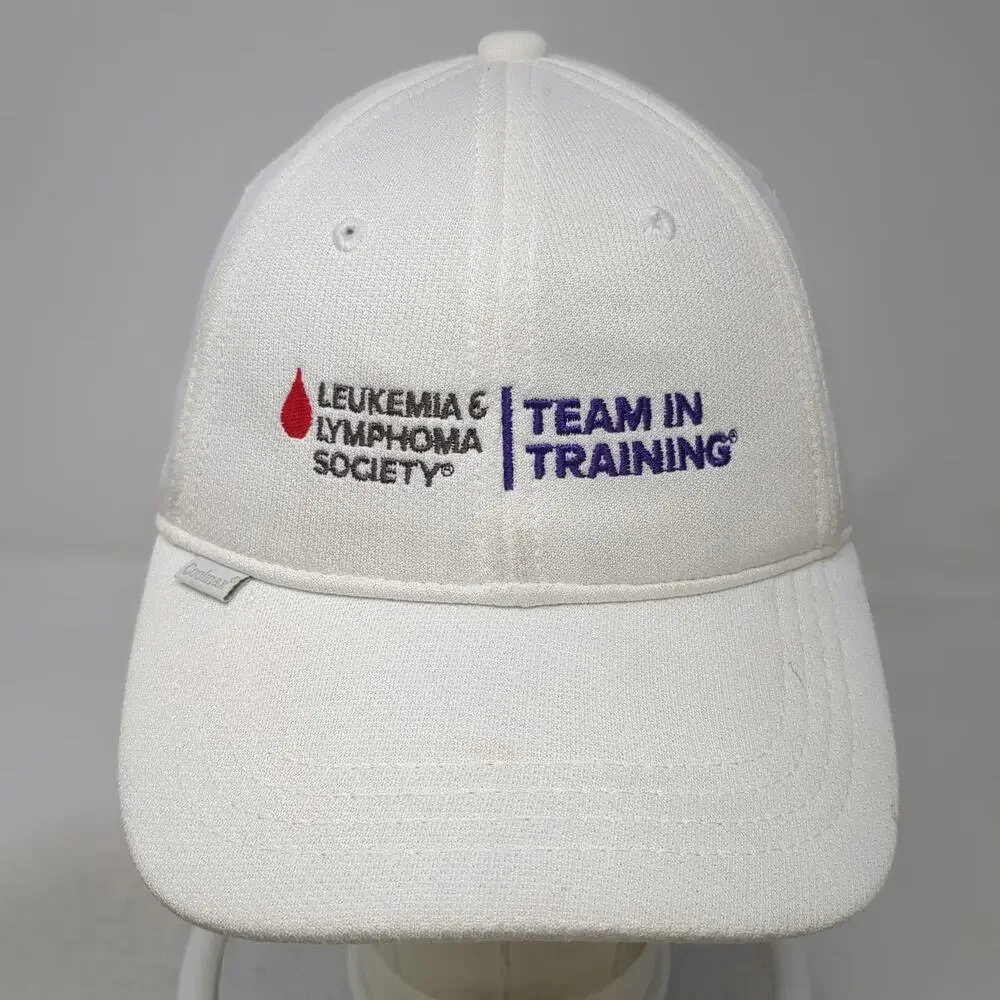Lupo Baseball Cap White One Size Team in Training Leukemia Lymphoma Society Hat